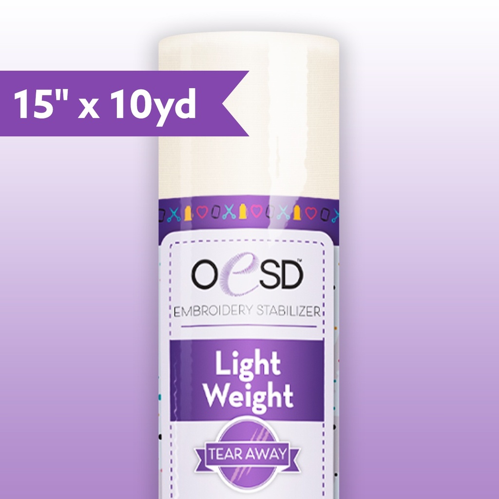 Light Weight Embroidery Stabilizer