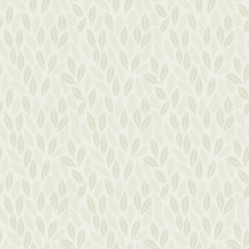 Phoebe by Dear Stella - Fronds in Alabaster