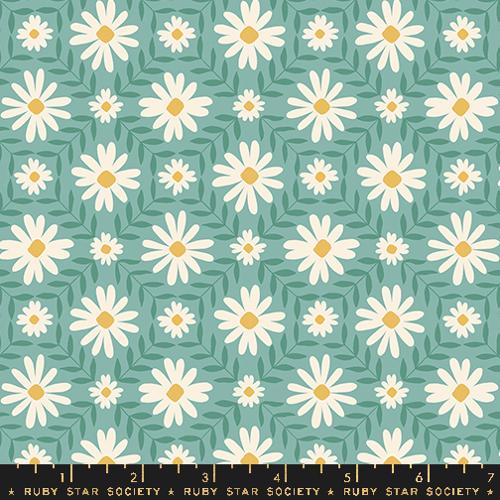 Endpaper by Jen Hewett - Vintage Floral in Water