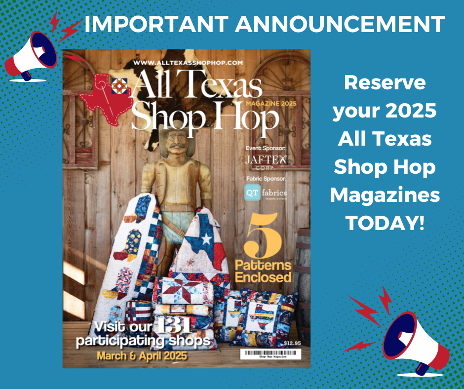 2025 All Texas Shop Hop Magazine