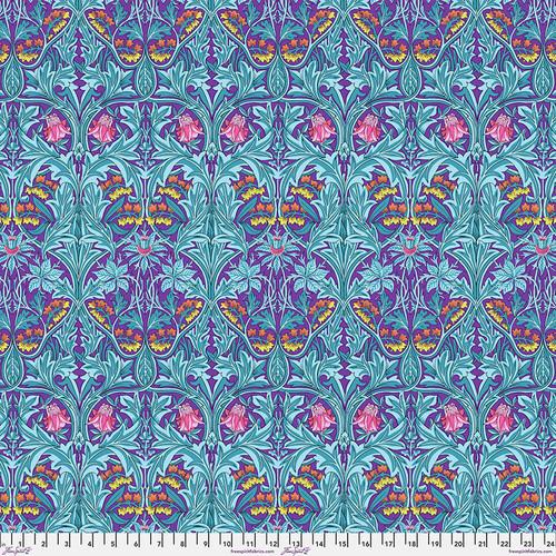 Kaffe X Morris & Co. - Bluebell in Purple