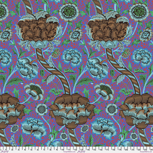 Kaffe X Morris & Co. - Wandle in Cobalt