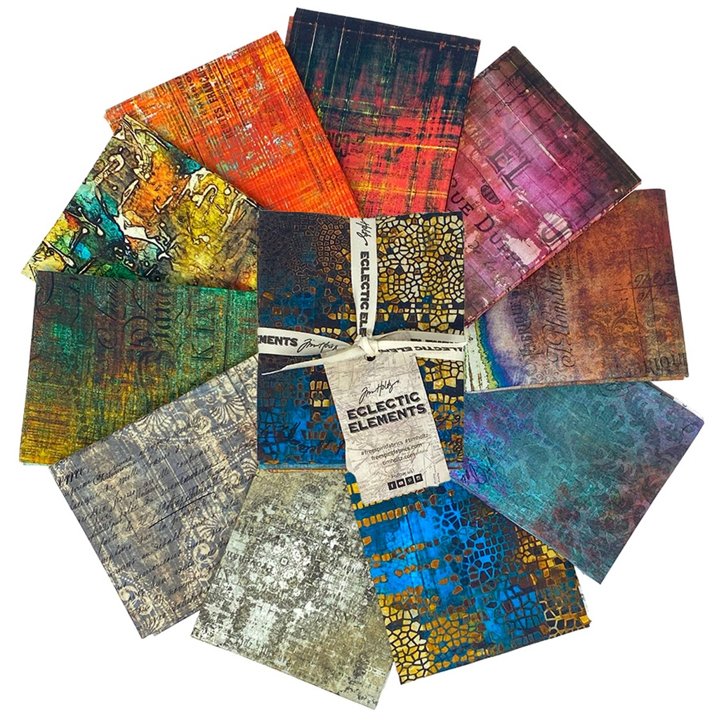 Abandoned 2 by Tim Holtz - 10 Piece Fat Quarter Bundle