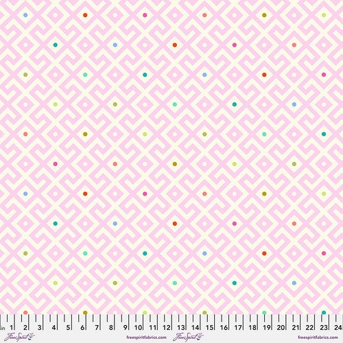 Moon Garden by Tula Pink - Mama Geo in Dawn Wideback