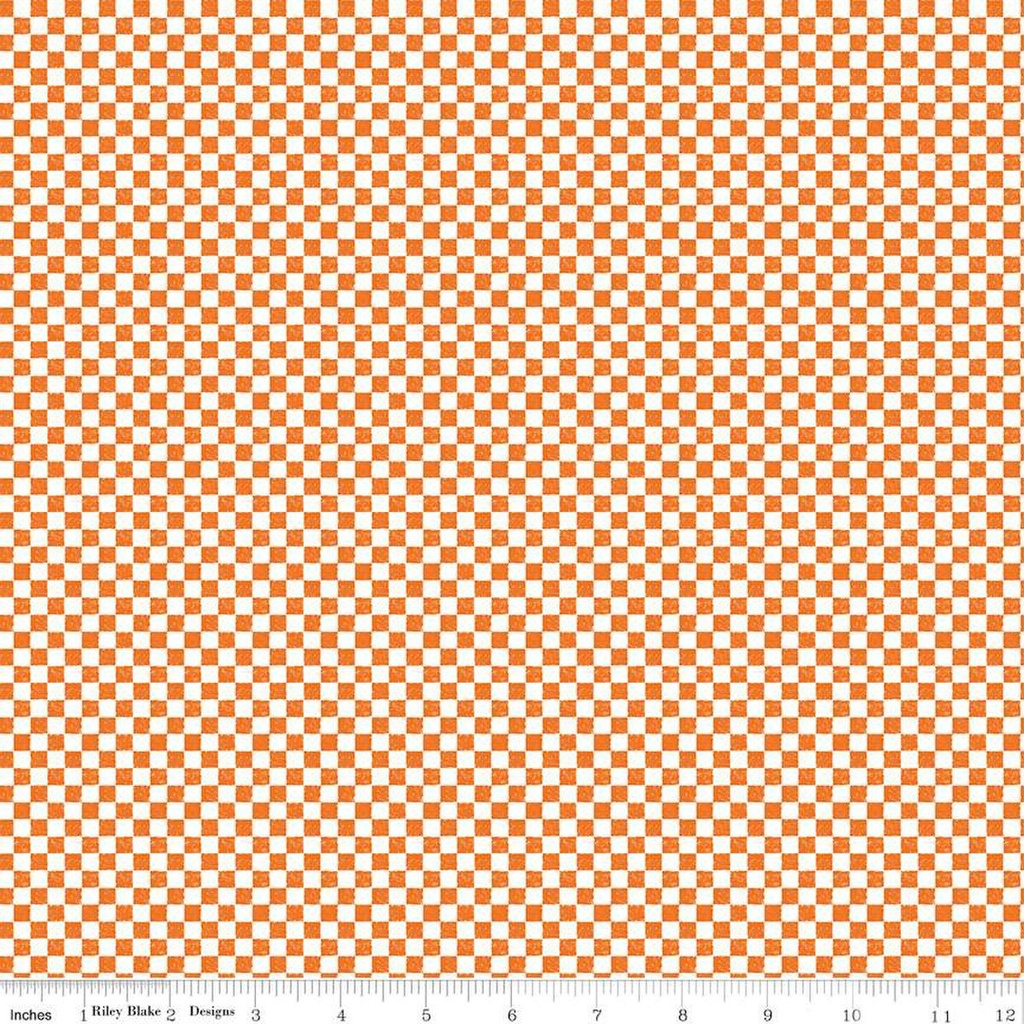 Check Please! by Riley Blake Designs - 1/4" Check Autumn