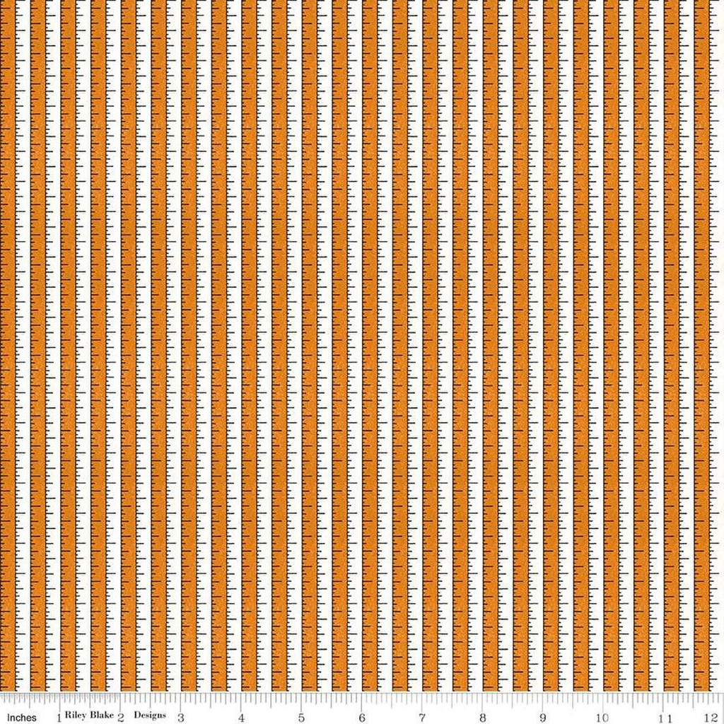 Costume Maker's Act II by J. Wecker Frisch - Tape Measure in Orange