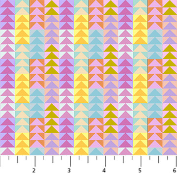 Piecework by Anna Maria - Flying Geese in Softly