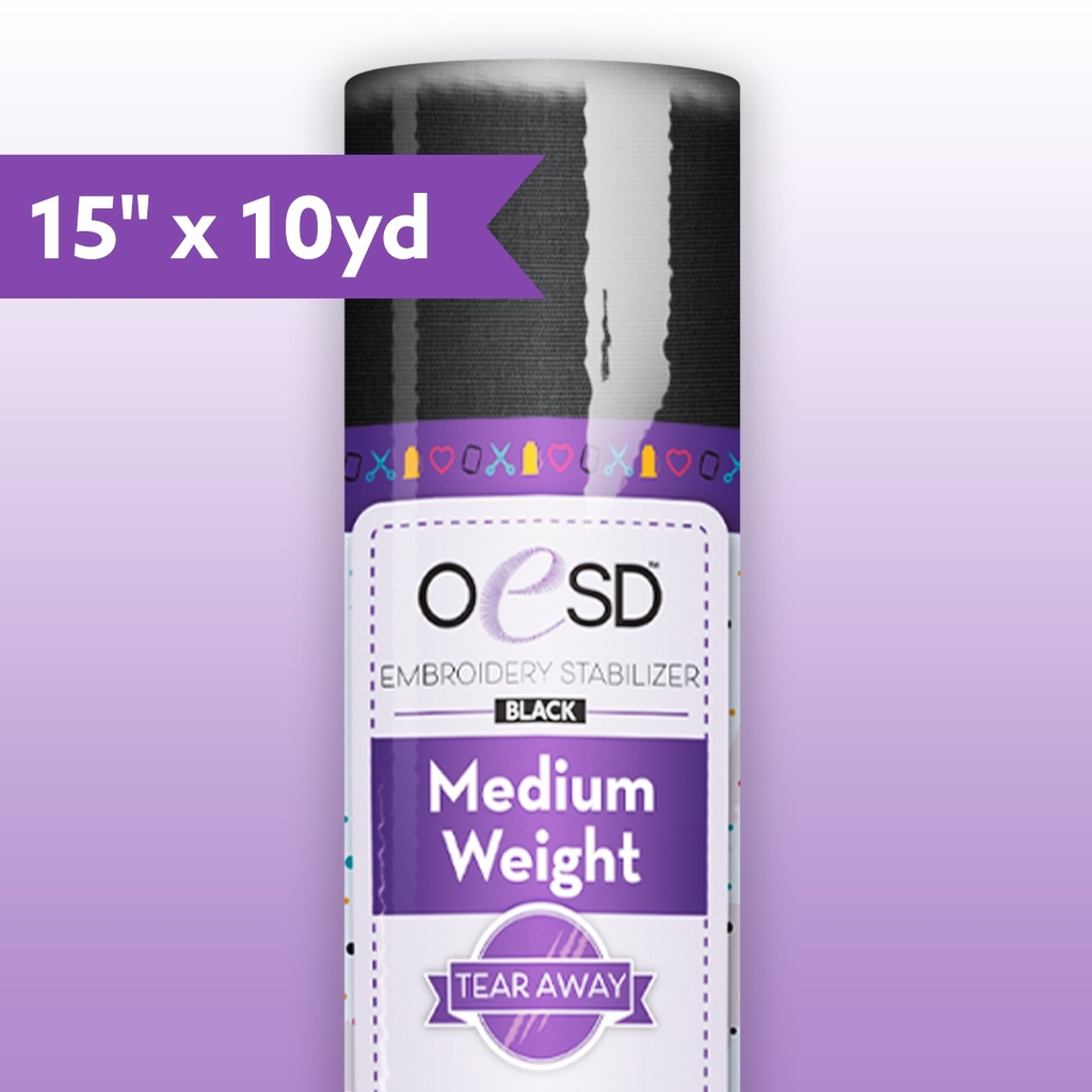 Medium Weight TearAway 1.5oz 15" x 10 yards