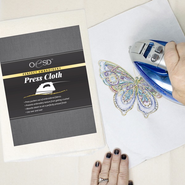 [PRESSCLOTH] Embroidery Press Cloth 20"x20"