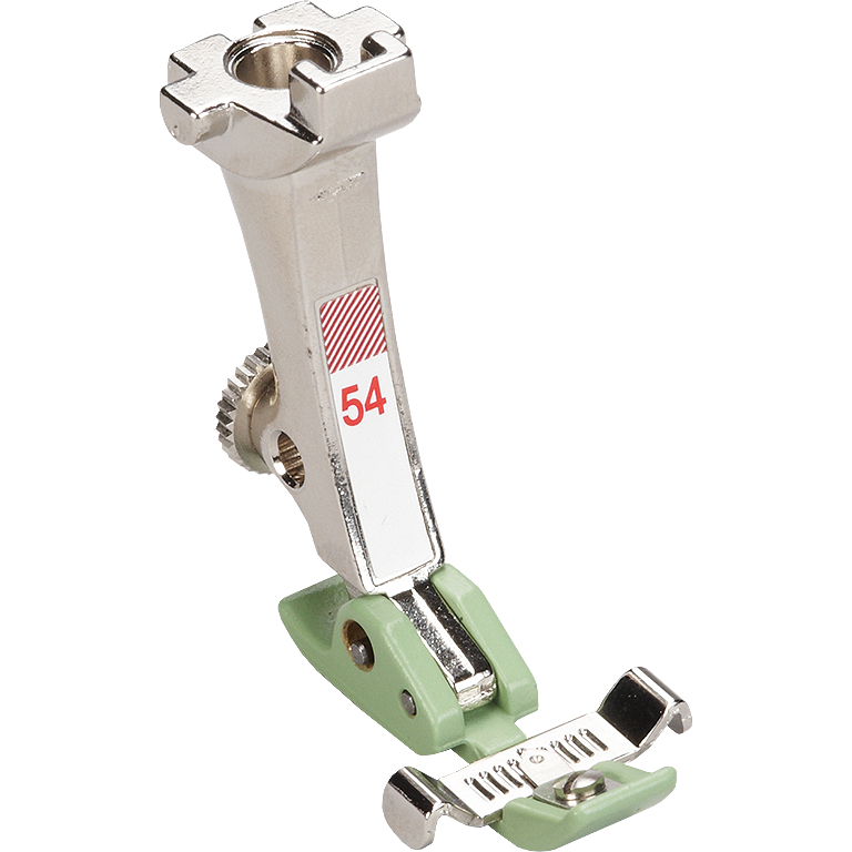Bernina #54 Zipper Foot With Guide (Non-Stick)