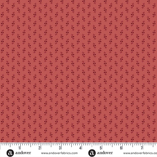 Little Gems by Andover Fabrics - Top Dot in Candy Apple