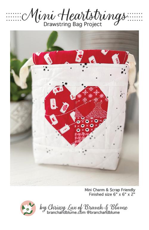 Paper Pattern - Mini Heartstrings Bag by Branch & Blume