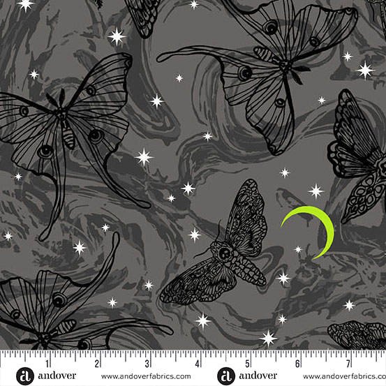 Phantasm by Libs Elliott - Mystic Moths in Raven
