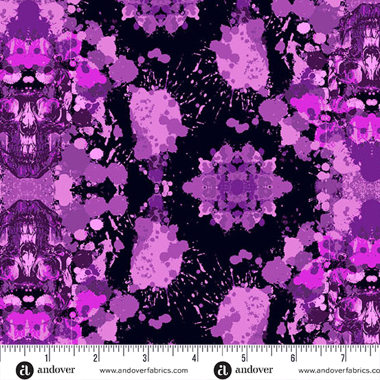 Phantasm by Libs Elliott - Dark Damask in Elixir