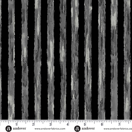Phantasm by Libs Elliott -Shadow Stripe in Ash