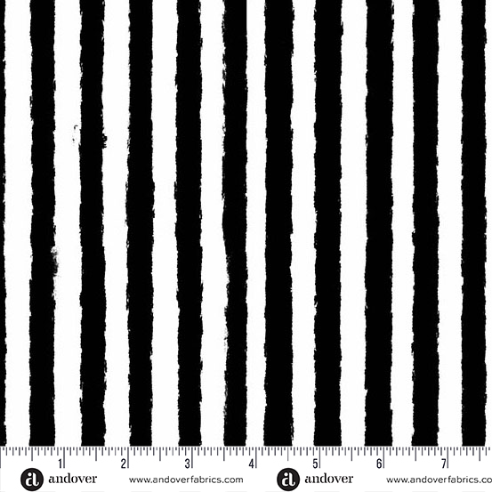 Phantasm by Libs Elliott -Shadow Stripe in Raven