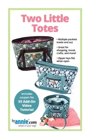 Paper Pattern - Two Little Totes from ByAnnie