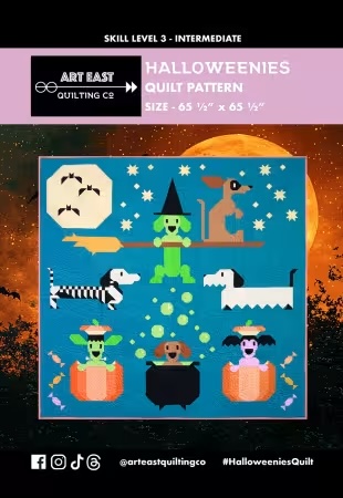 Paper Pattern - Halloweenies Quilt