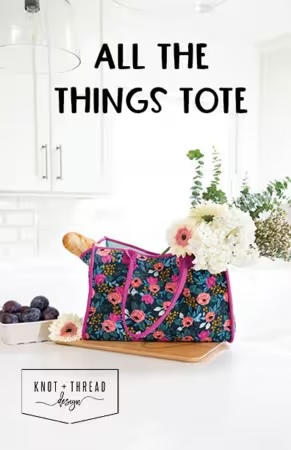 Paper Pattern - All The Things Tote by Knot & Thread