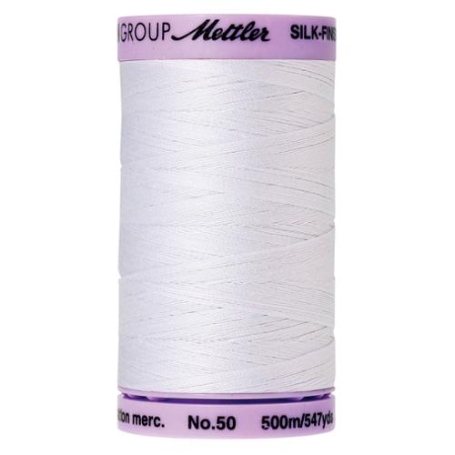 Mettler Silk Finish 50wt (547yd) - White