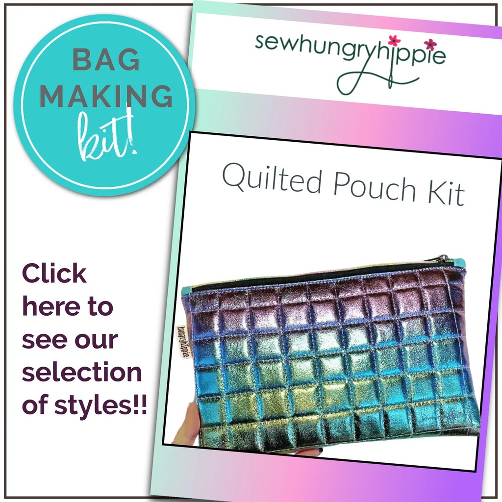 Paper Pattern - Soft Vinyl Quilted Pouch