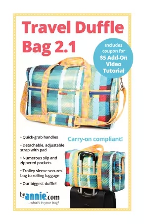 Paper Pattern - Travel Duffle Bag 2.1 from ByAnnie