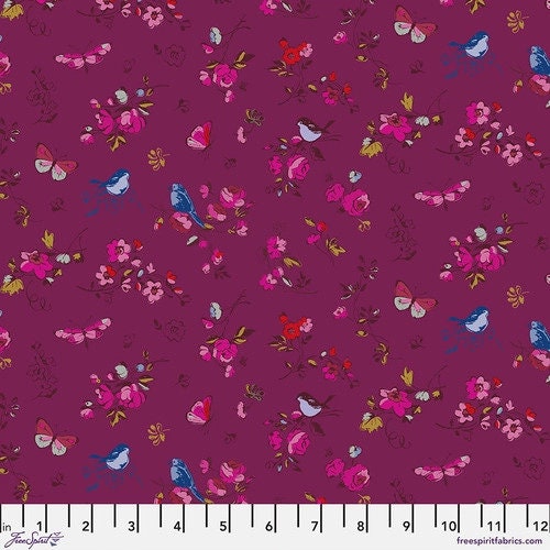 Laurelwood by Brenda Walton - Woodland in Wine