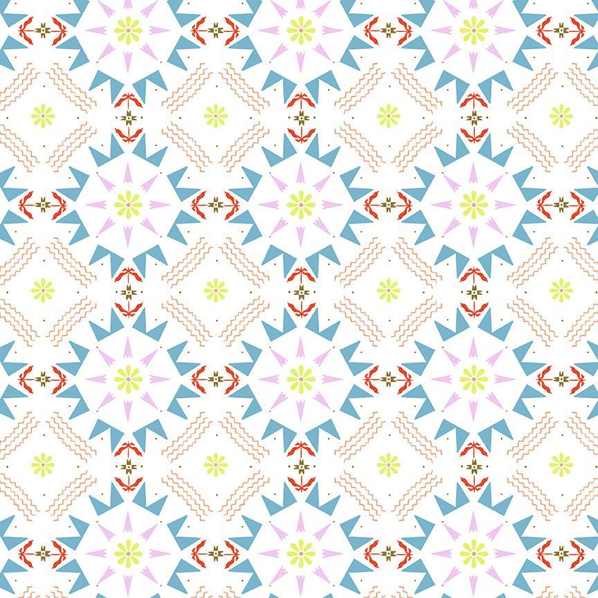 Stitch & Glow by Dear Stella - Urban Quilt in White