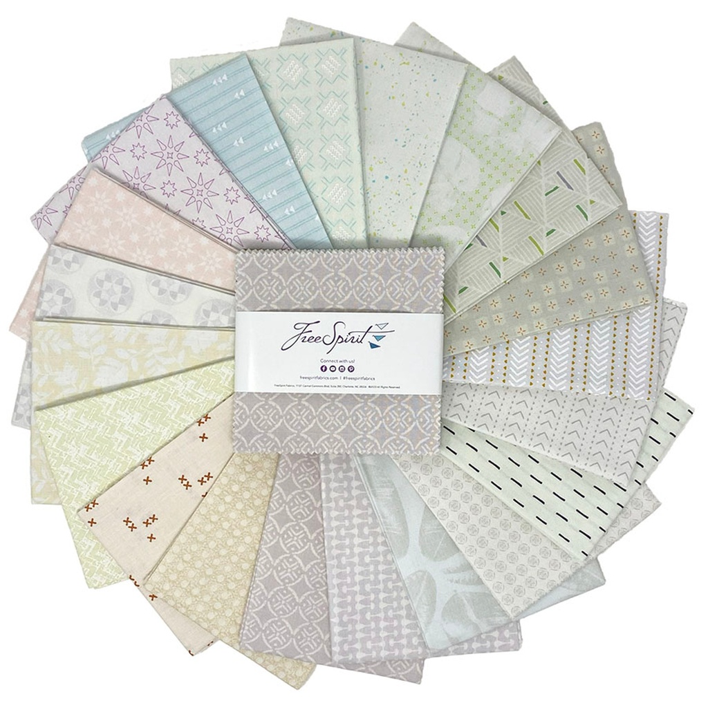 Complements by Sew Kind of Wonderful  - 42 Piece 5" Charm Pack