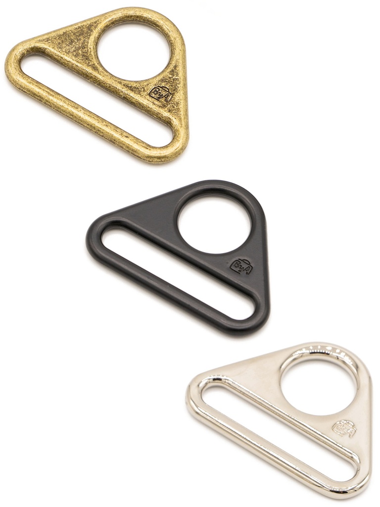 ByAnnie 1.5" Triangle Rings (2ct)