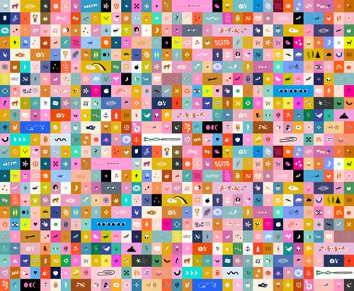 Selvedge Magic by Ruby Star Society - Icons in Multi