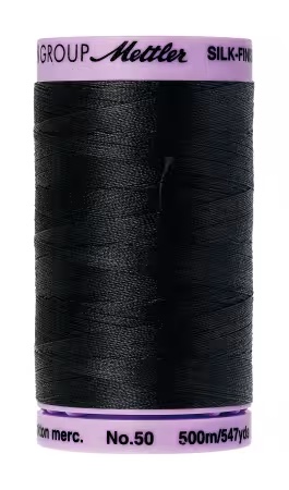 Mettler Silk Finish Cotton Thread - 50wt 547yds