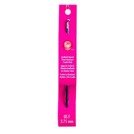 Boye Aluminum 6in Crochet Hook Size F