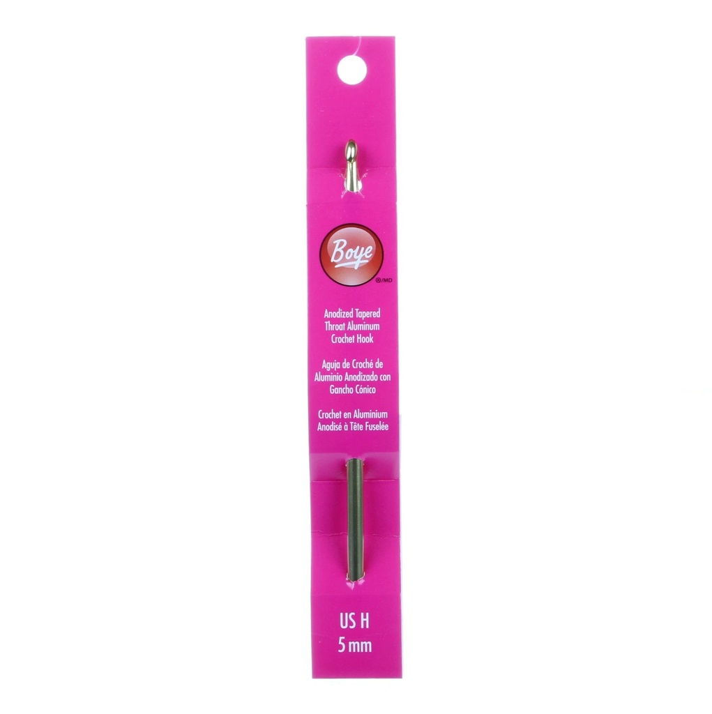 Boye Aluminum 6in Crochet Hook Size H