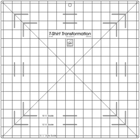 T-Shirt Transformation Ruler 15" x 15"