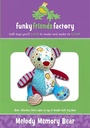 Paper Pattern - Melody Memory Bear by Funky Friends Factory