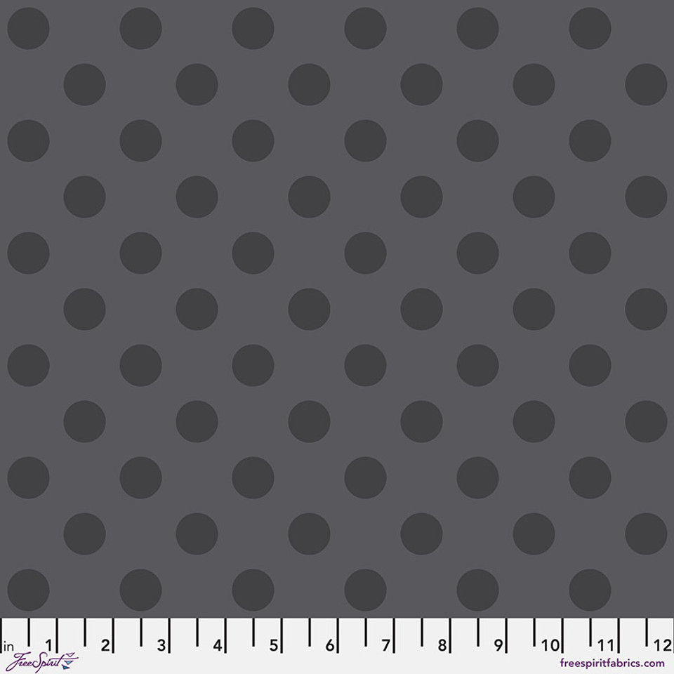 Graywork by Tula Pink - Pom Pom in Carbon