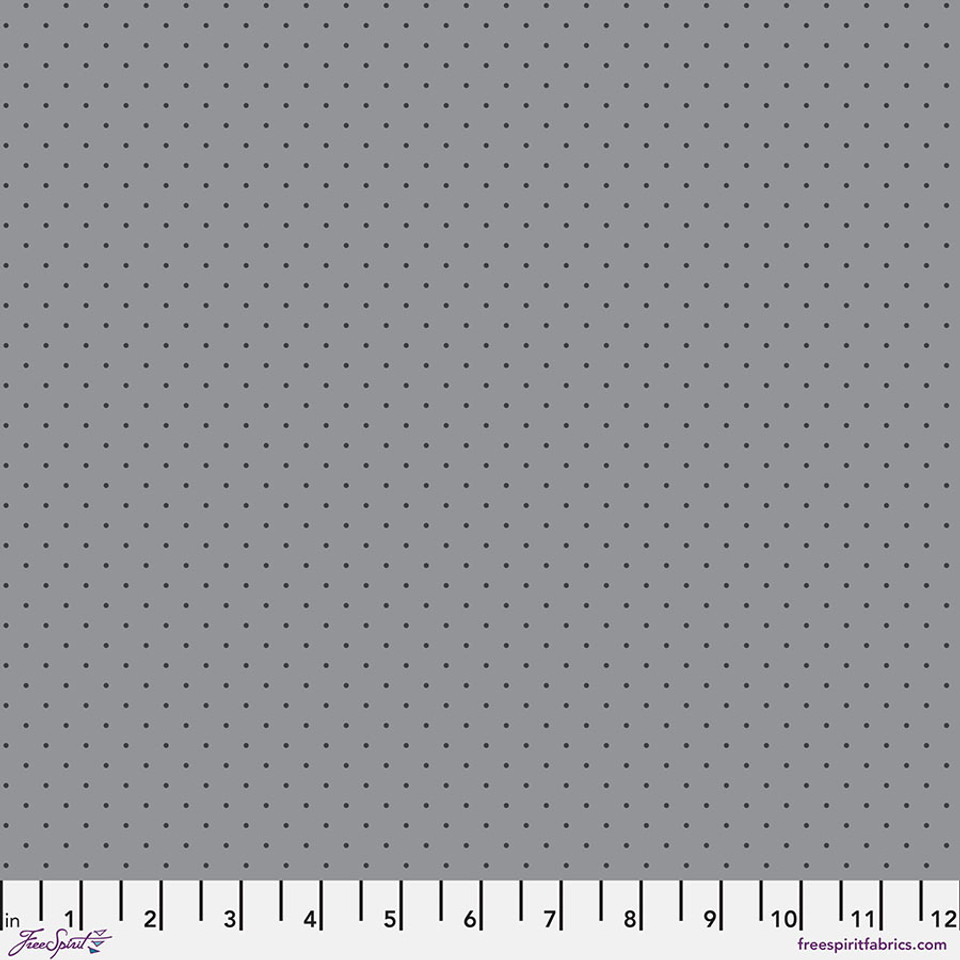 True Colors Graywork by Tula Pink - Tiny Dots in Shadow