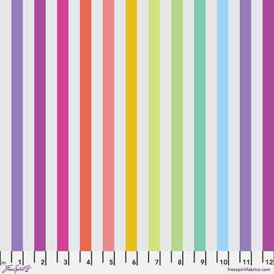 Graywork by Tula Pink - Disco Stripe in Whisper