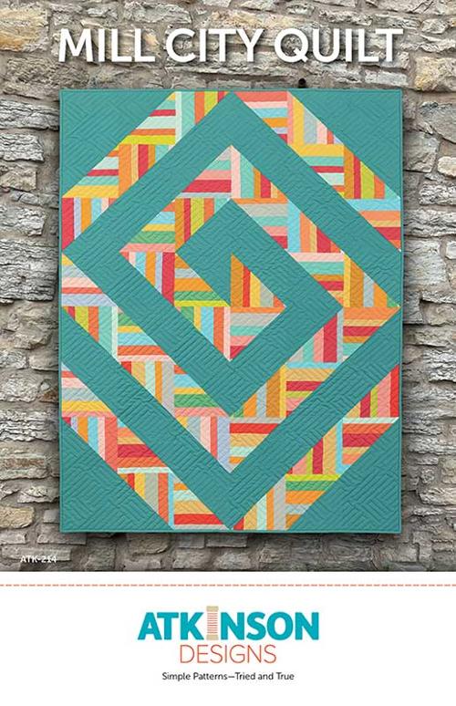 Paper Pattern - Mill City Quilt by Atkinson Designs