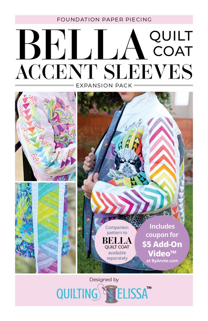 Paper Pattern - Bella Accent Sleeves Expansion Pack Pattern