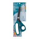 Karen Kay Buckley Perfect Scissors Dark Teal 8 1/2" Bent Handle Micro-Serrated
