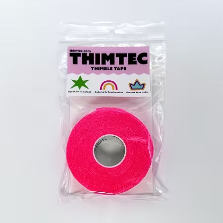 Thimtech Thimble Tape - Neon Flamingo