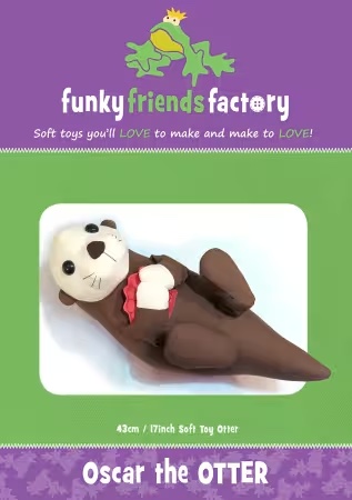 Paper Pattern - Oscar Otter by Funky Friends Factory