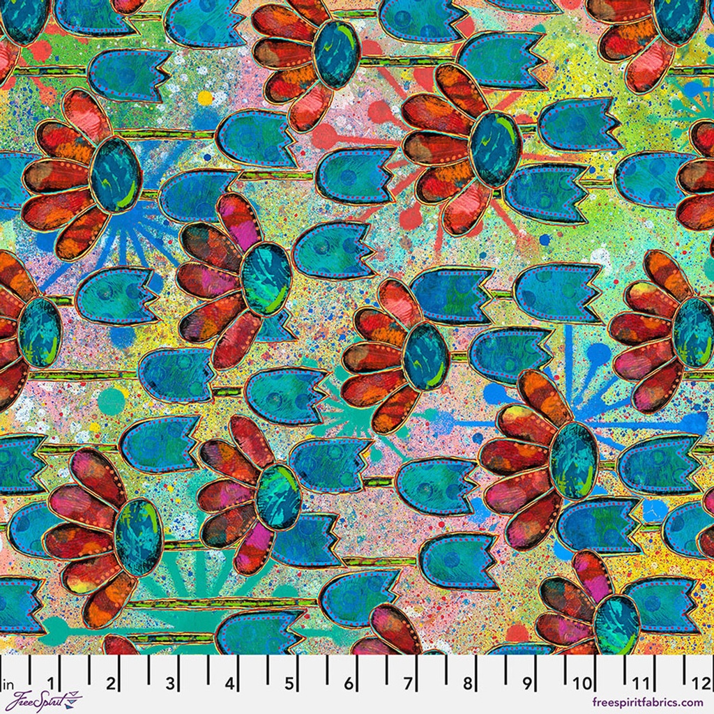 Dragonfly Dance by Sue Penn - Daisytime in Multi