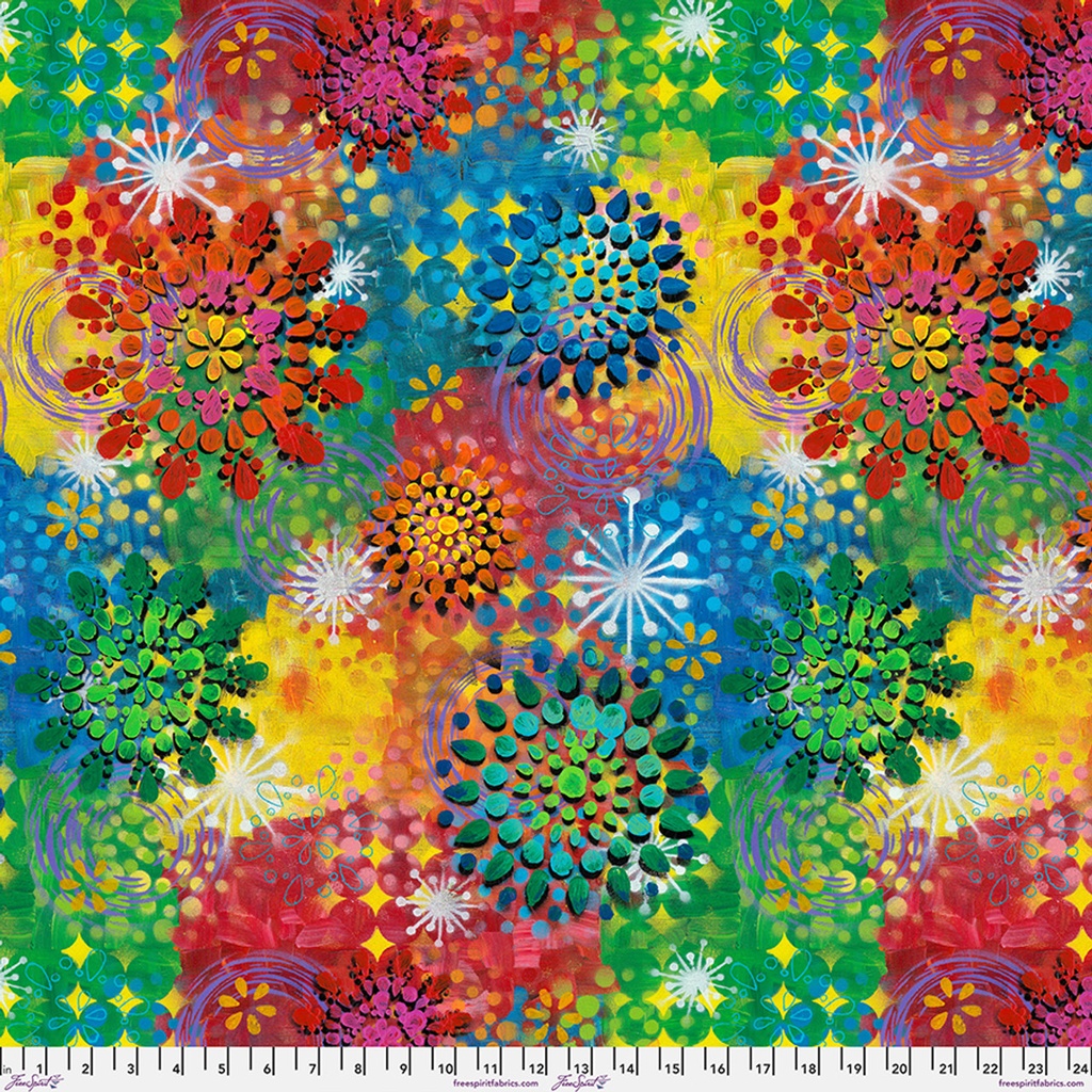 Dragonfly Dance by Sue Penn - Dazzle in Multi