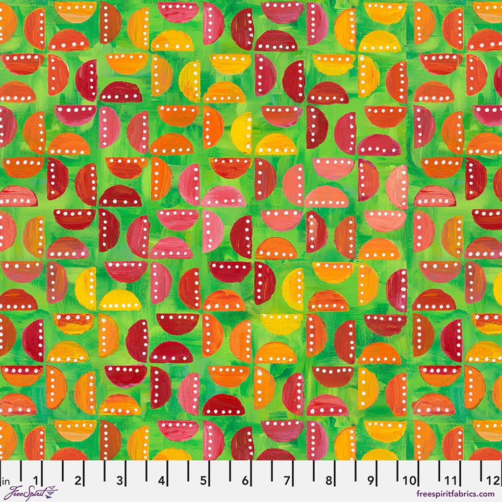 Dragonfly Dance by Sue Penn - Pinwheel Party in Lime