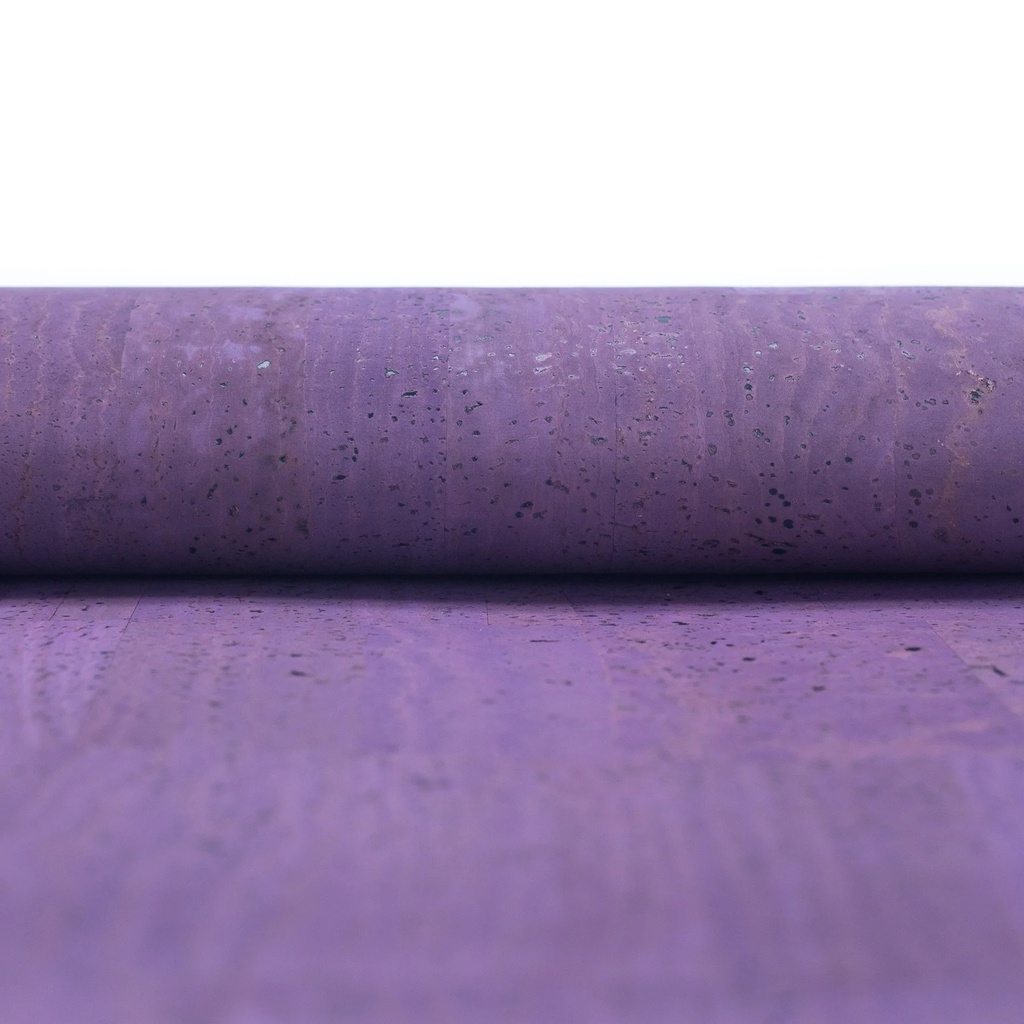 Cork Fabric - Purple Solid