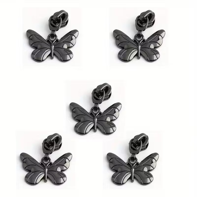 Zipper Slides #5 - Solid Butterfly 2 Pack