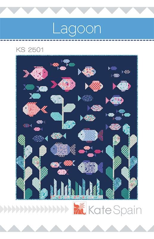 Paper Pattern - Lagoon by Kate Spain